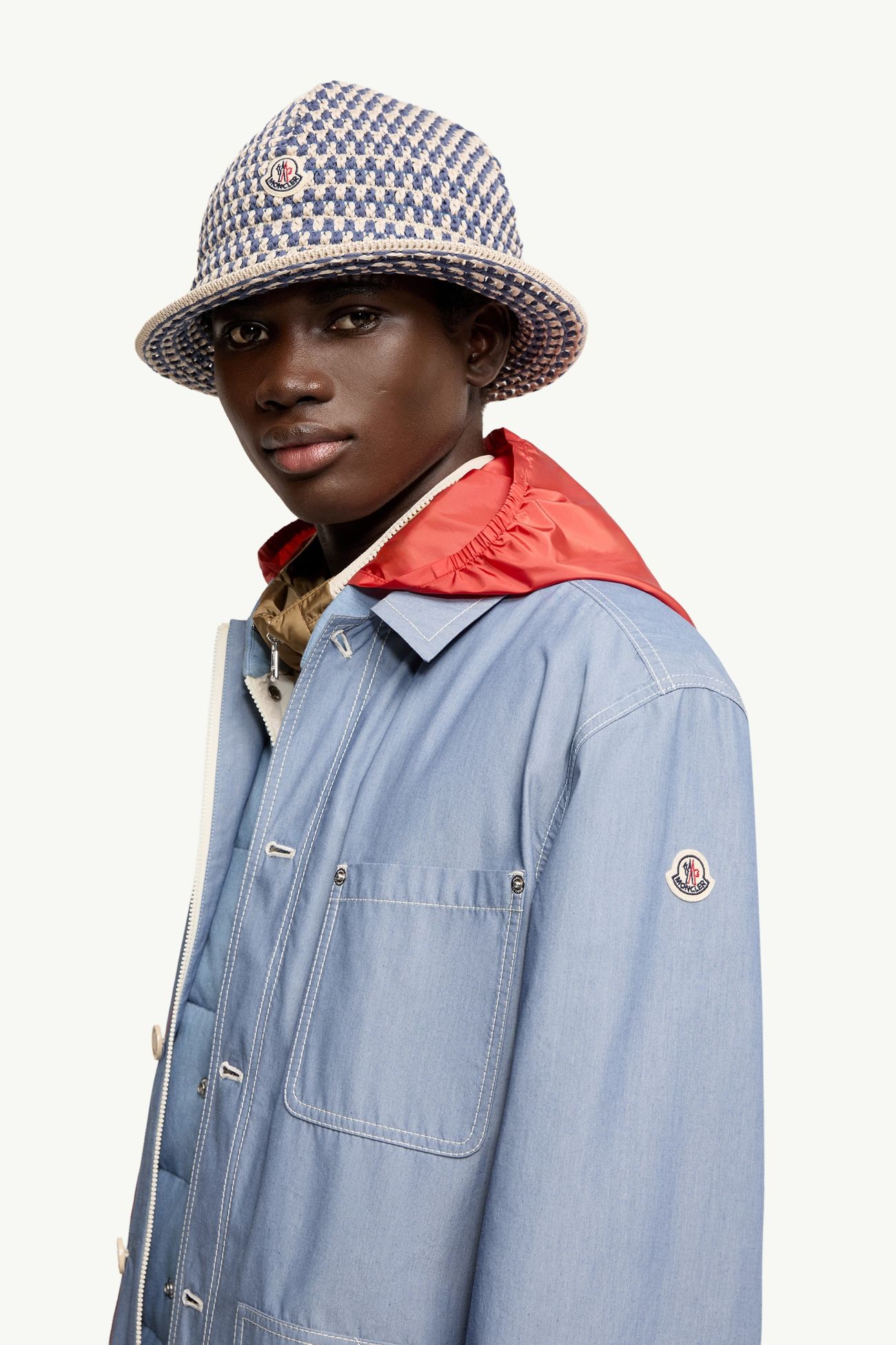 Elorn ์ด๋ธ๋ ์ด ์
์ธ ์ฌํท ๋จ์ฑ ํ์ฐ๋ ๋ธ๋ฃจ Moncler 1